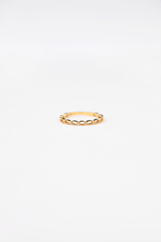 bohem Repeat collection Heart or Oval mini Ring/K10