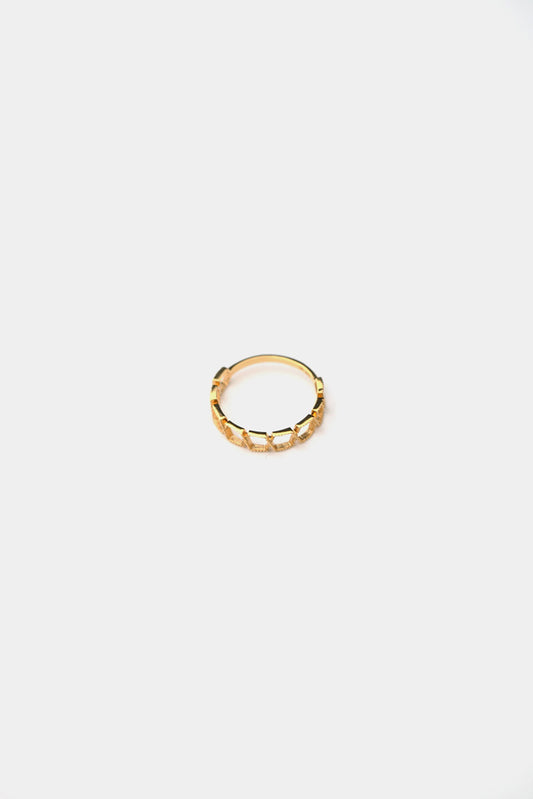 bohem Repeat Ring collection Square ring/K10