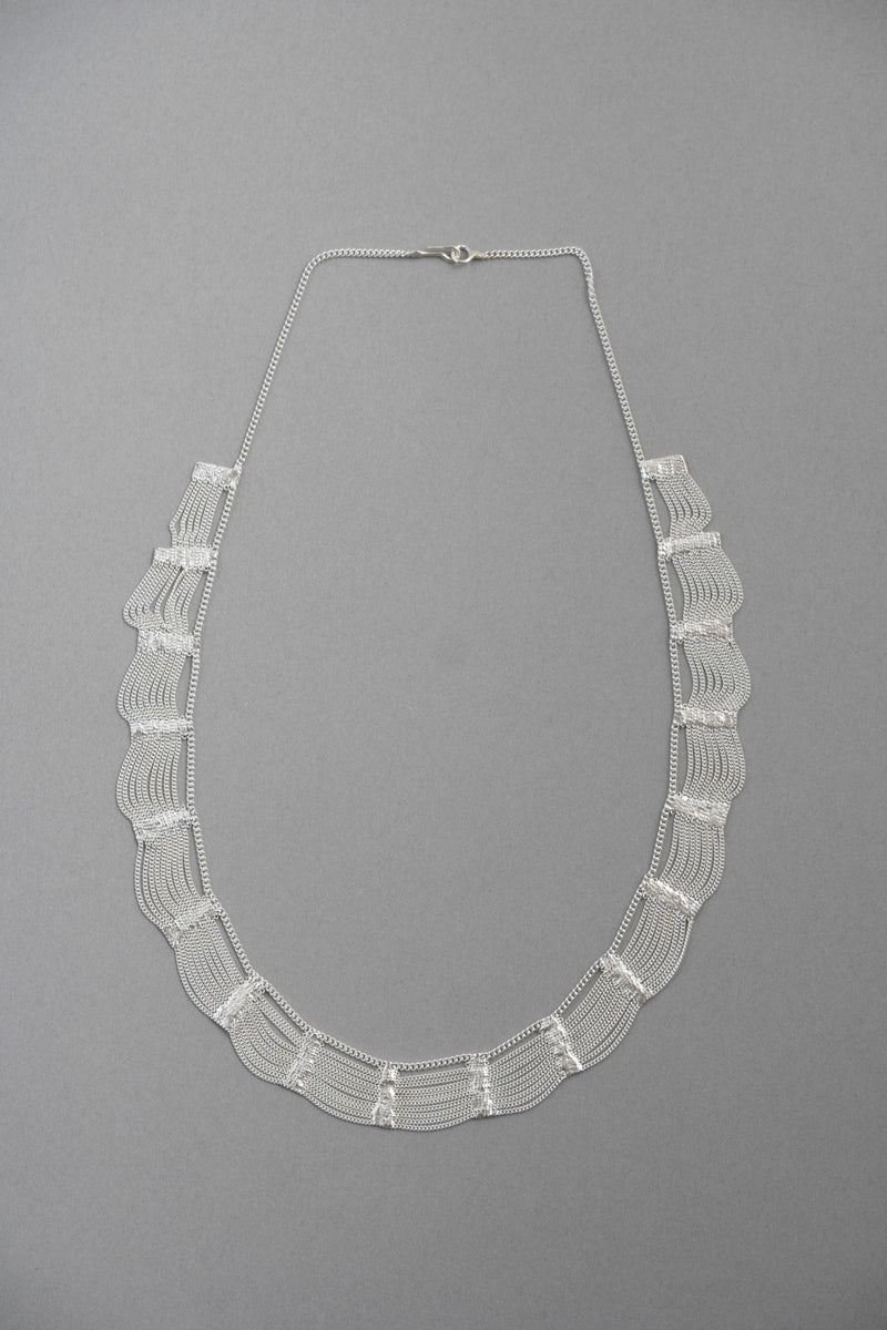 hannah keefe LACE NECKLACE Necklace/Silver