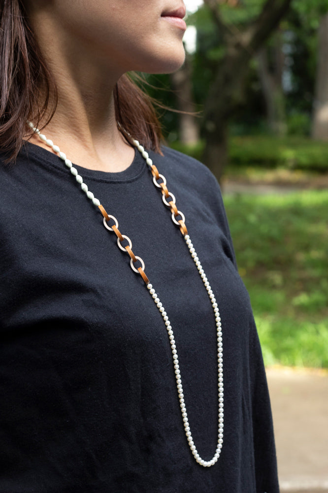 jaren Wood chain nacklace necklace