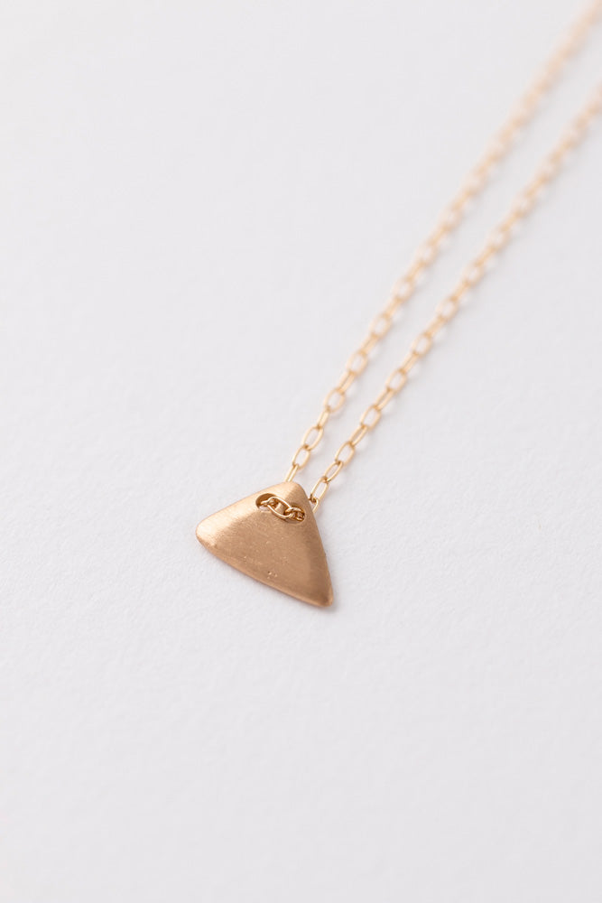 LANA ia lani FLAKES necklace Triangle ネックレス/K18