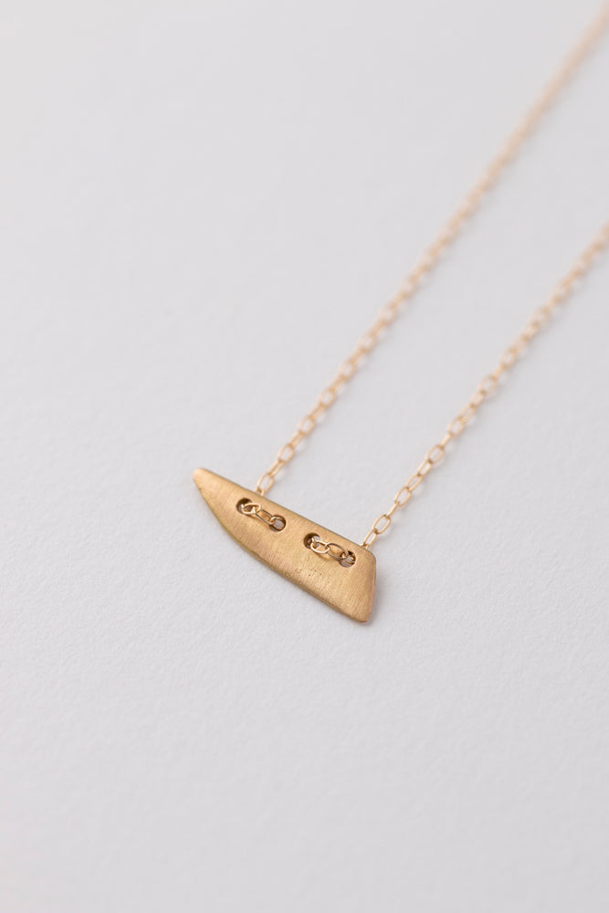 LANA ia lani FLAKES necklace Woodchip ネックレス/K18