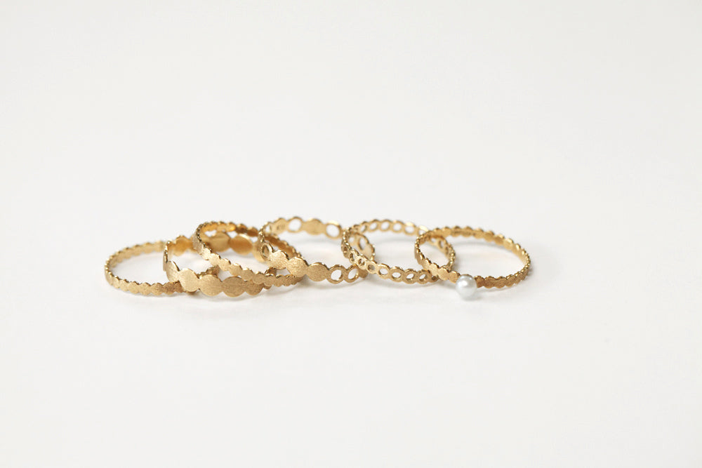 Perche maru circle random Ring Ring 1 K18