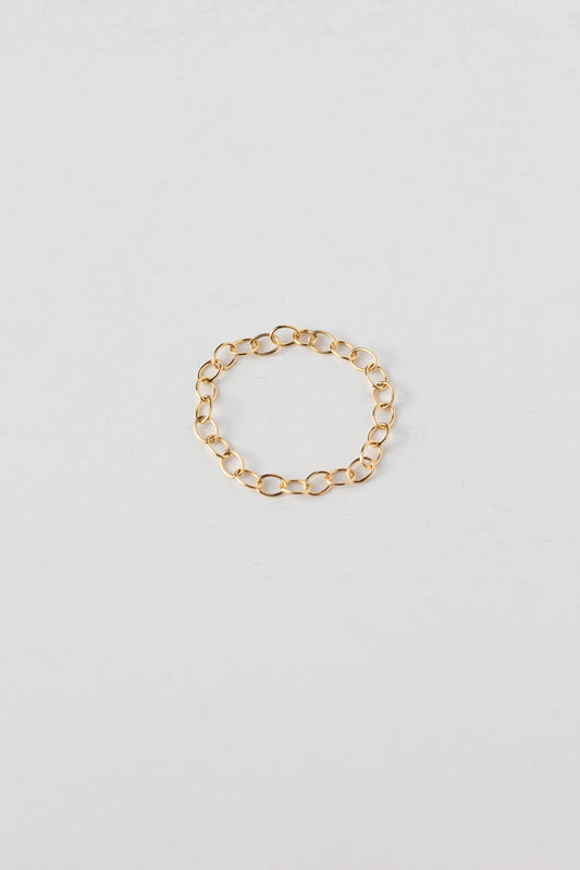 MINIMUMNUTS tiny necklace chain チェーンリング4/K18