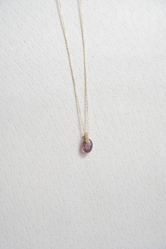 MONAKAjewellery Hibiki sapphire necklace Sapphire necklace/K18