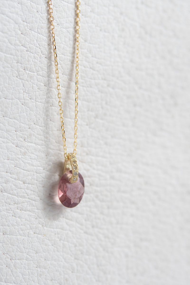 MONAKAjewellery Hibiki sapphire necklace Sapphire necklace/K18