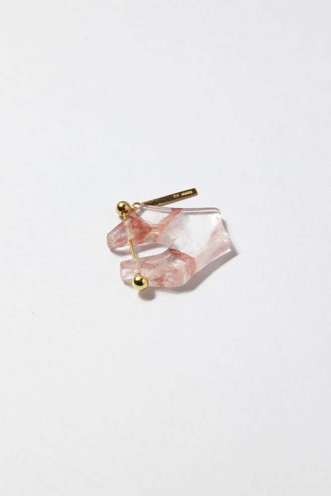 MONAKA jewellery Garden quartz rock pierce ガーデンクォーツロック