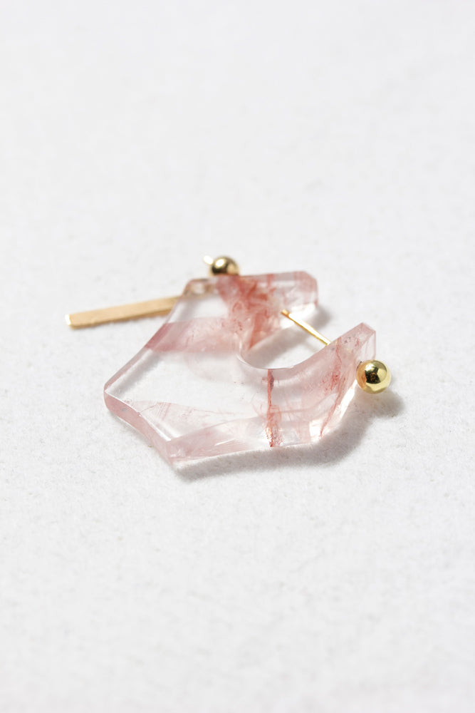 MONAKA jewellery Garden quartz rock pierce ガーデンクォーツロック