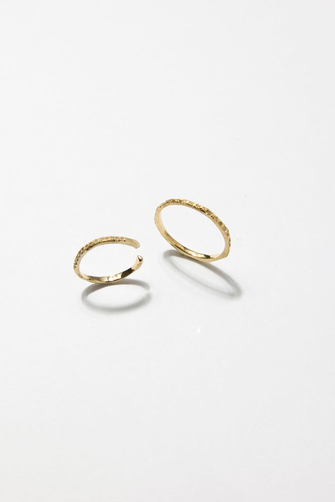 MONAKA jewelery Hibiki Diamond ear cuff /K14
