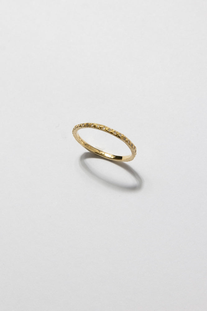 MONAKA jewellery Diamond half etanity ring ダイヤモンドリング/K18