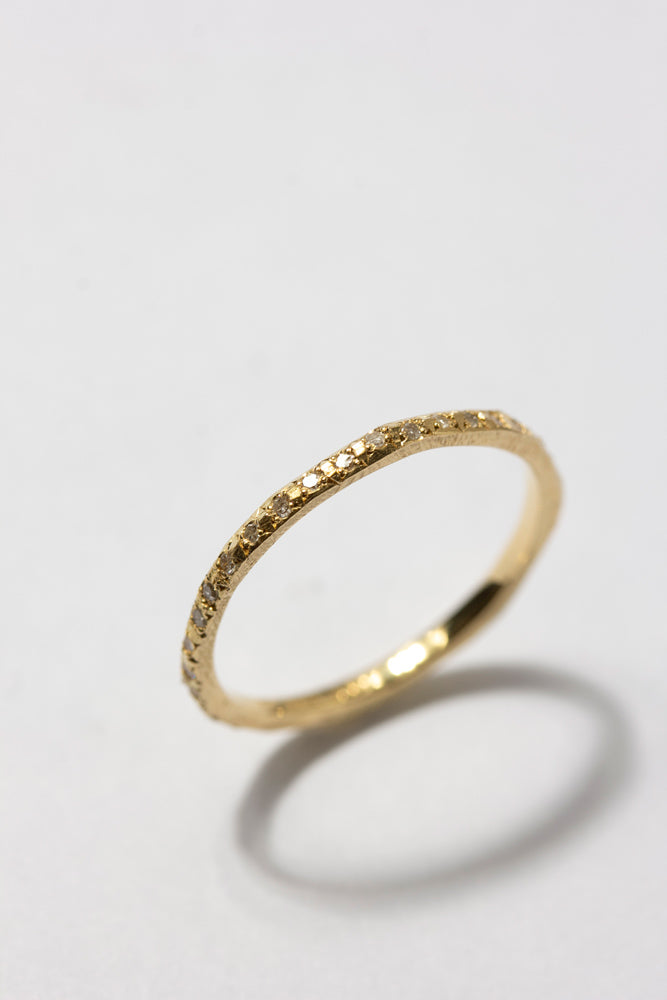 MONAKA jewelery Diamond half etanity ring Diamond ring/K18