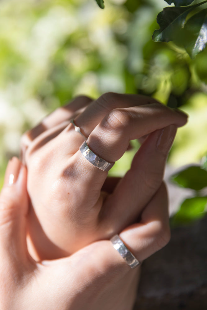 Perche? silver&gold 1diamond Ring リング2/K18&SV – patchouli