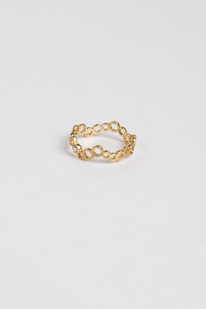 海外花系 ペルケ perche? marumaru ring 3 / K18YG 9号 - crumiller.com