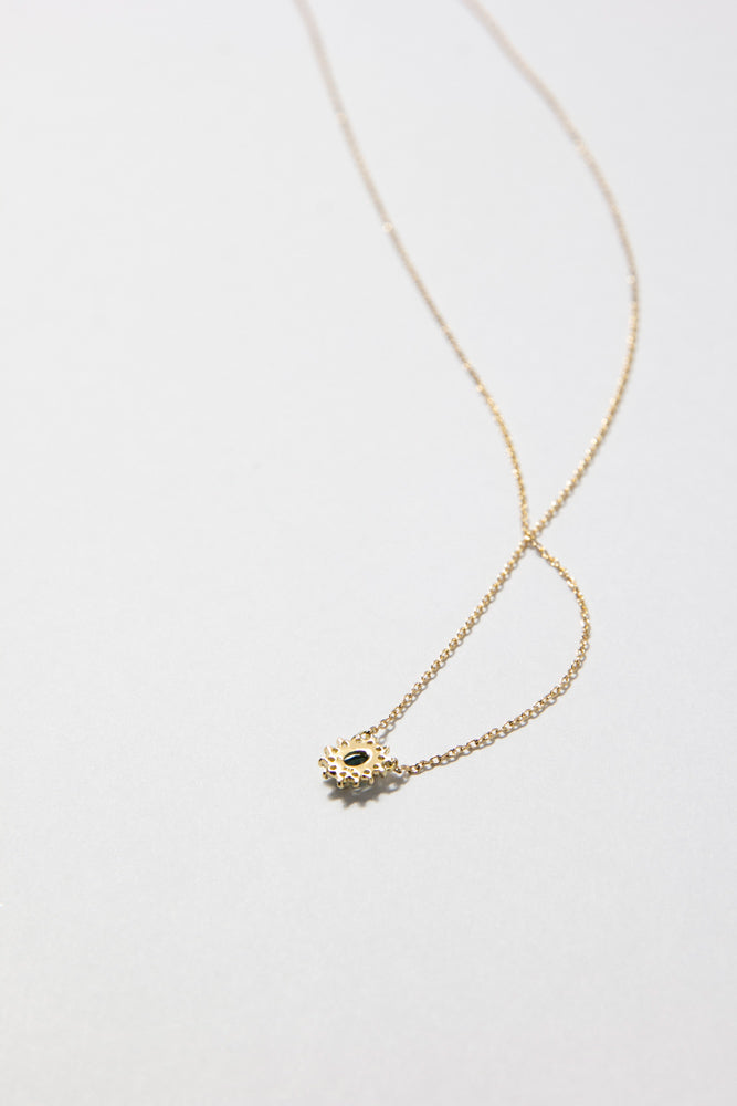 simmon Mother collection Indigo tourmaline necklace トルマリンネックレス/K18
