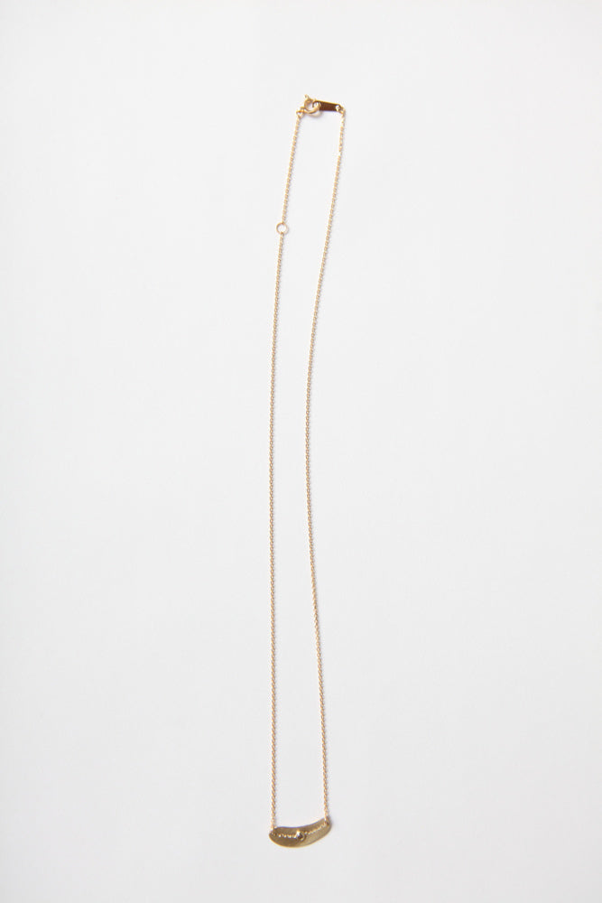 yull. intaglio straight chain necklace /K10